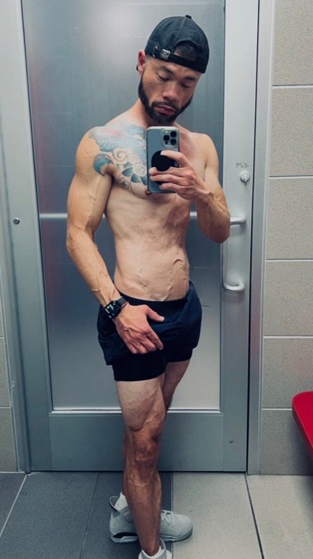 Andy very lean but unhealthy